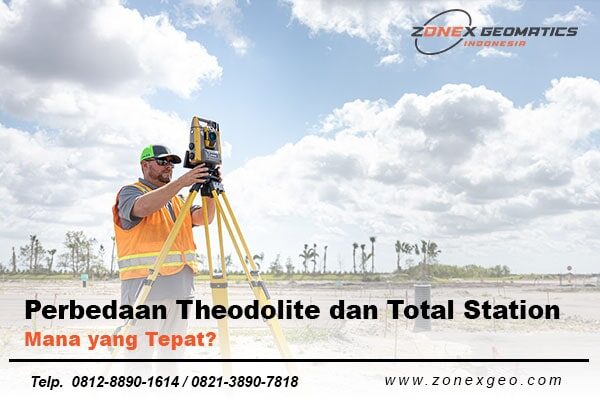 perbedaan theodolite dan total station