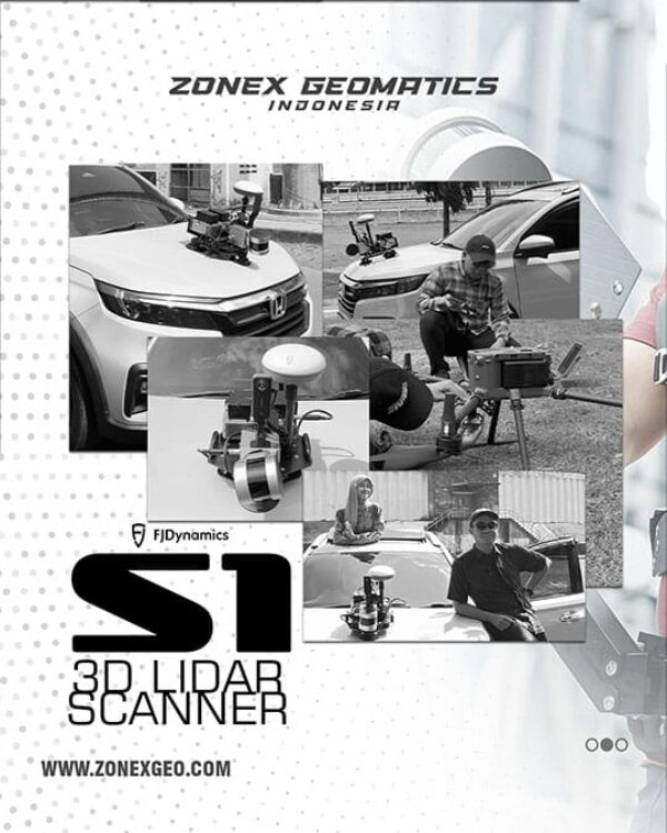 3d lidar scanner zonex 2