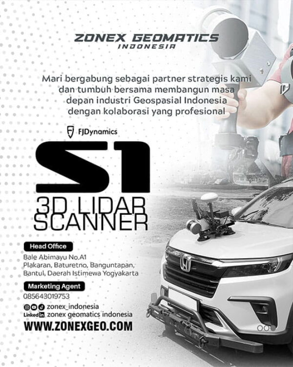 3d lidar scanner zonex 3