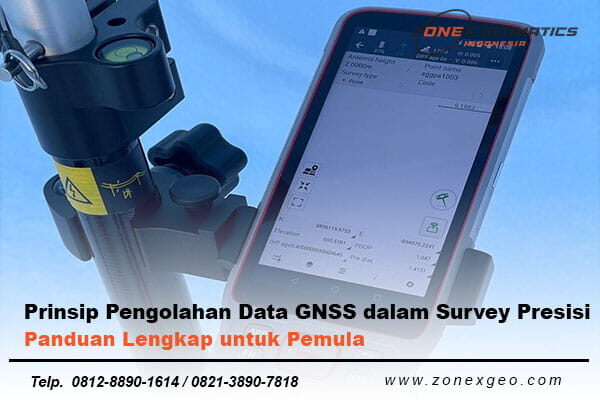 prinsip pengolahan data gnss