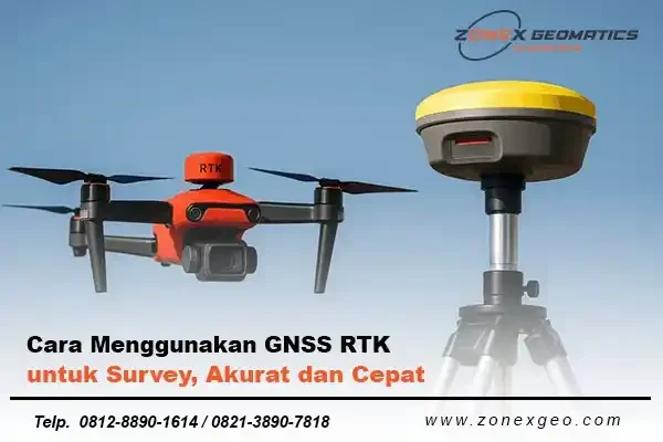 cara menggunakan gnss rtk